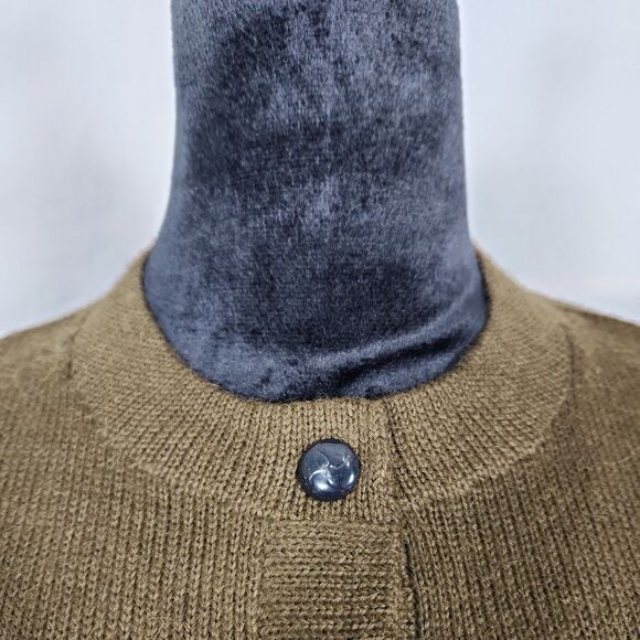 Vtg Loreto Peruvian Baby Alpaca Wool Cardigan Sweater Women Small - Picture 2 of 10